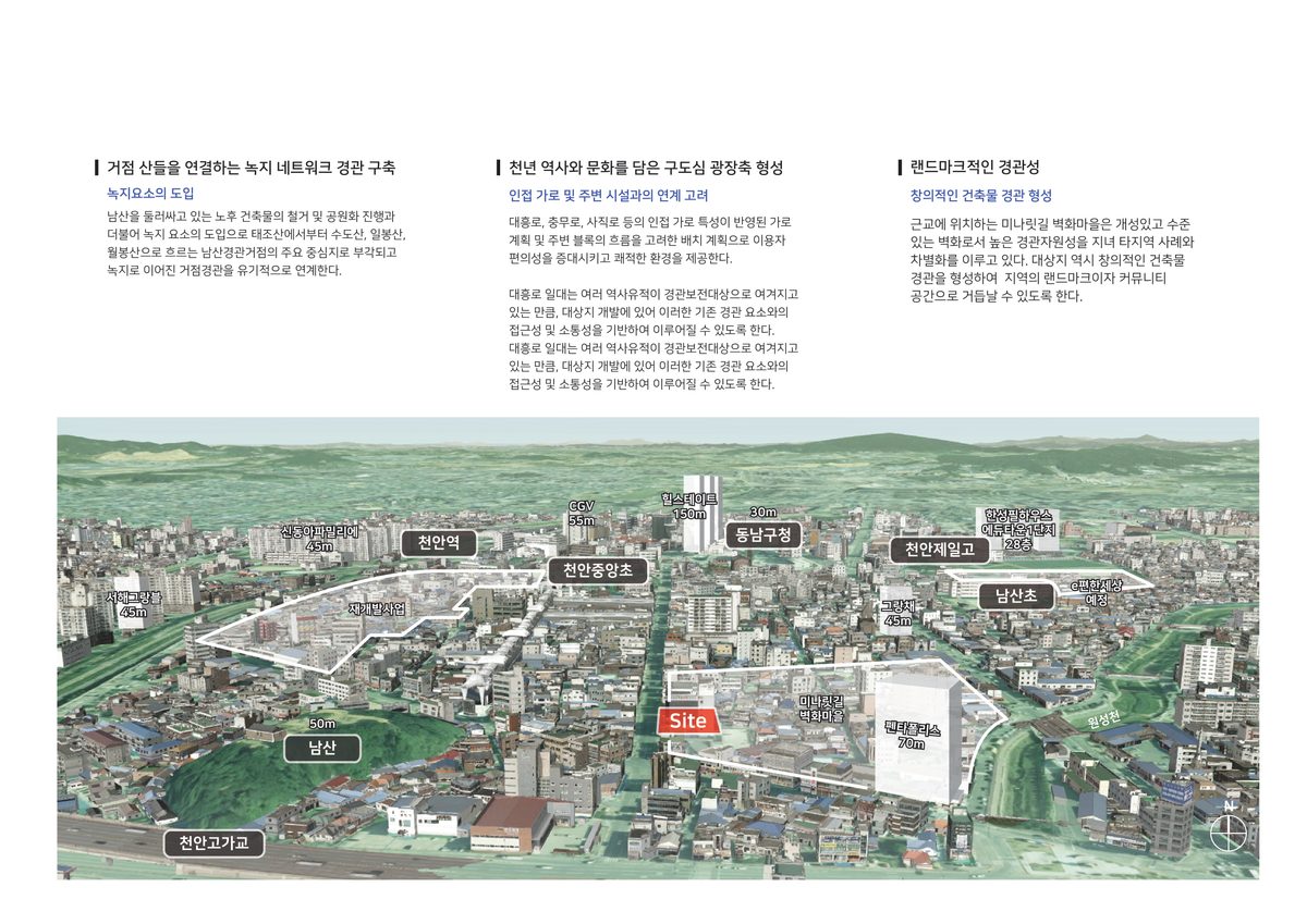 천안시 동남구 영성동 주상복합 신축공사 경관심… 2